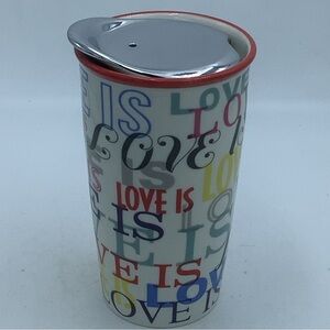Starbucks “Love Is” 12 oz. Hot Drink Travel Mug